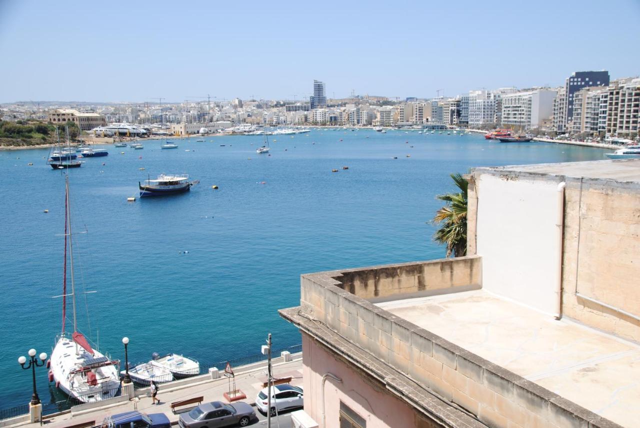 Sliema Seaview Modern Apartment Ngoại thất bức ảnh